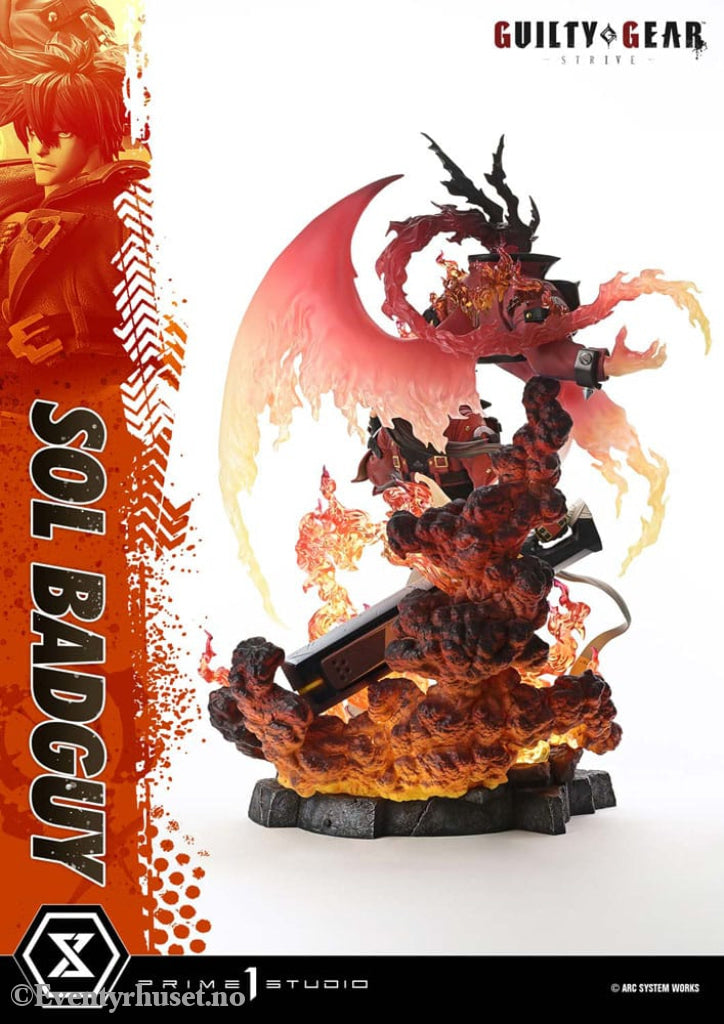 Guilty Gear Strive Ultimate Premium Masterline Series Statue 1/4 Sol Badguy Version 82 cm Collectibles