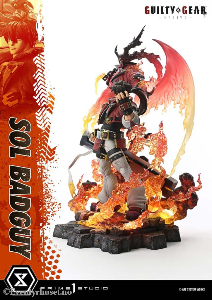 Guilty Gear Strive Ultimate Premium Masterline Series Statue 1/4 Sol Badguy Version 82 cm Collectibles