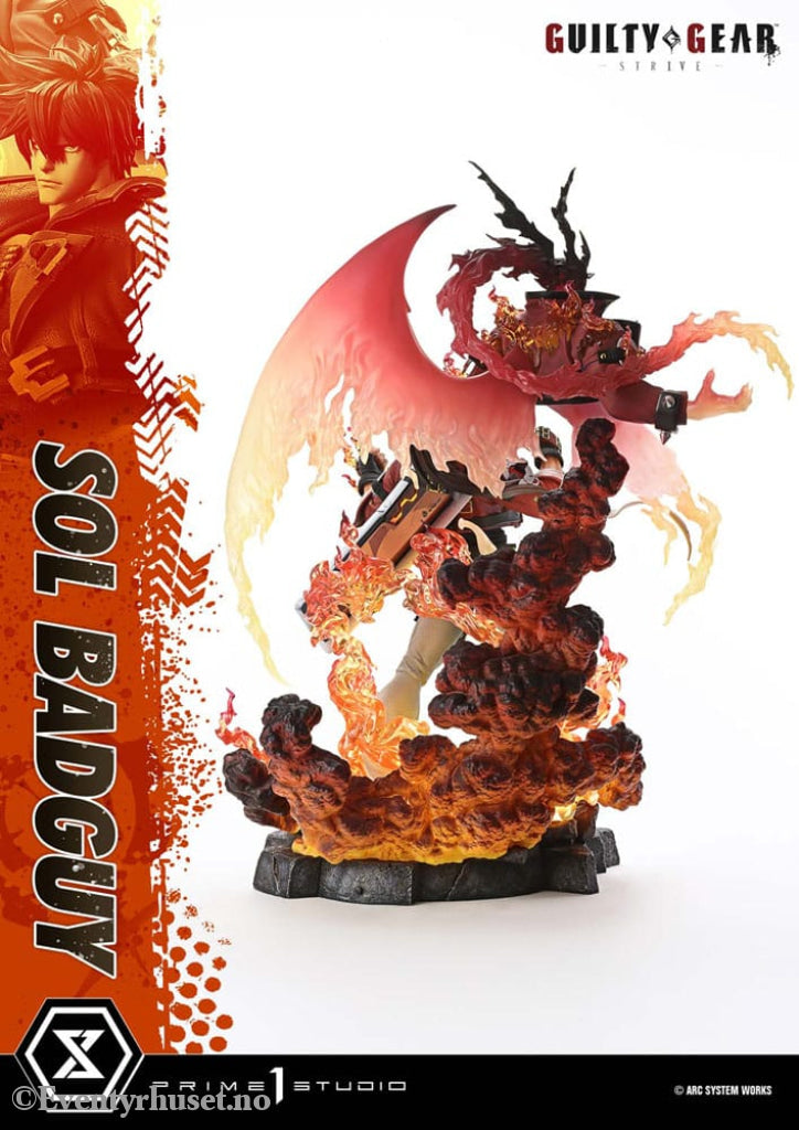 Guilty Gear Strive Ultimate Premium Masterline Series Statue 1/4 Sol Badguy Version 82 cm Collectibles