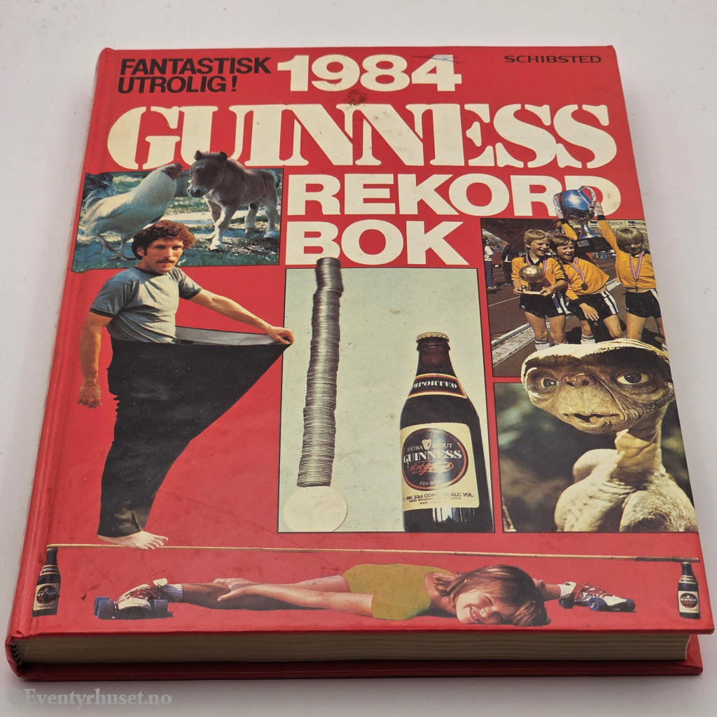 Guinness. 1984. Guinness rekordbok. Bok.