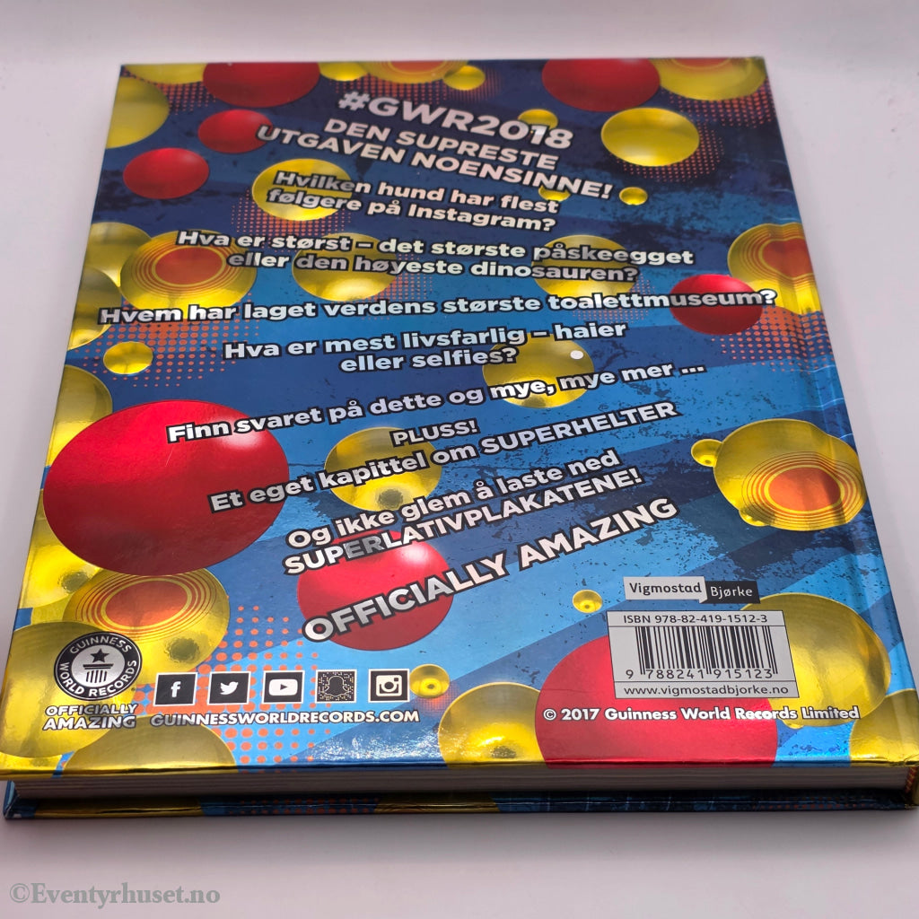 Guinness World Records. 2018. Guinness World Records 2018. Bok.
