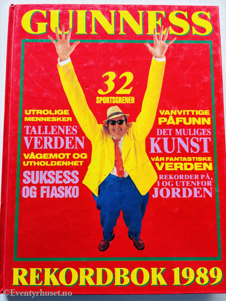 Guinness World Records. Rekordbok 1989. Faktabok.