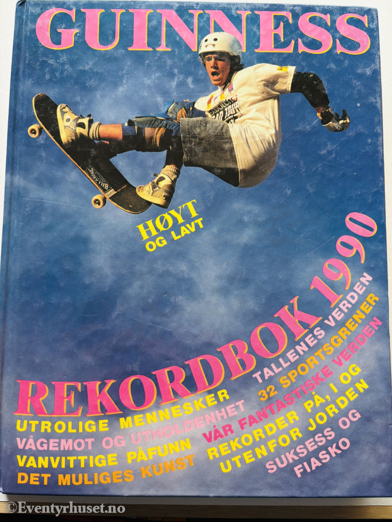 Guinness World Records. Rekordbok 1990. Faktabok.