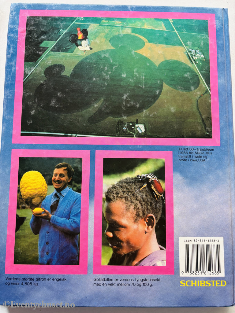 Guinness World Records. Rekordbok 1990. Faktabok.