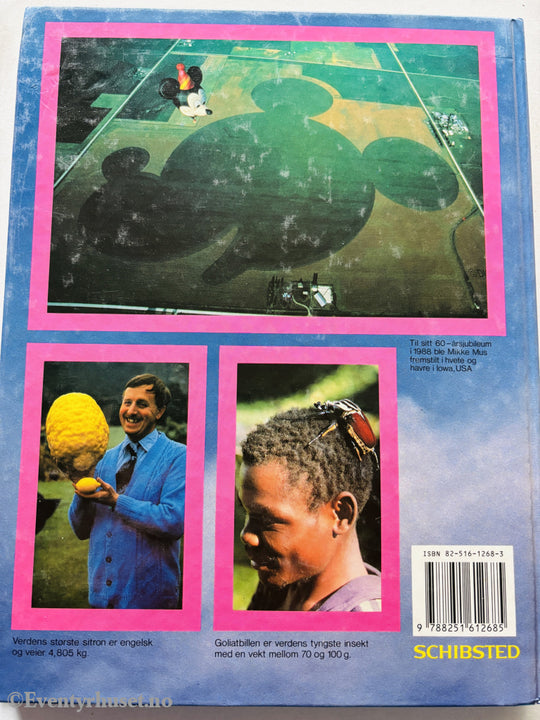 Guinness World Records. Rekordbok 1990. Faktabok.