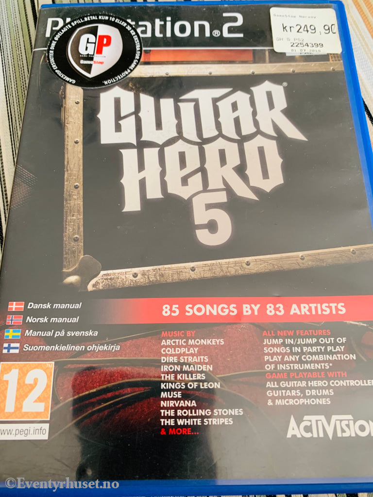 Guitar Hero 5. Ps2. Ps2