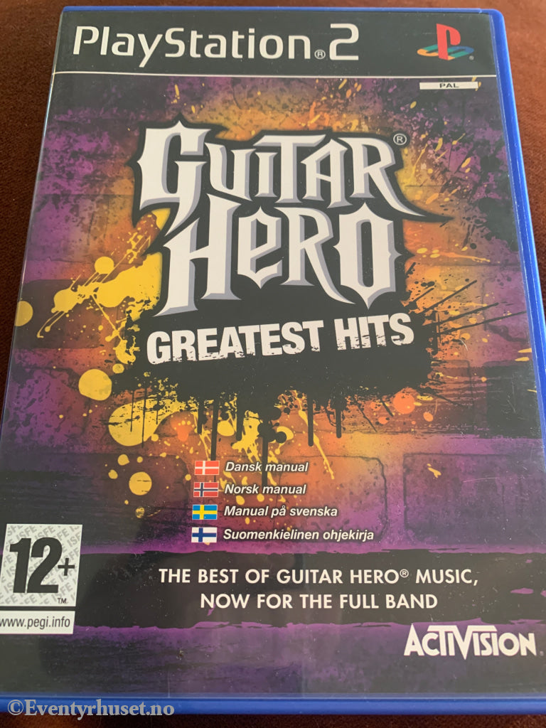 Guitar Hero: Greatest Hits . PS2