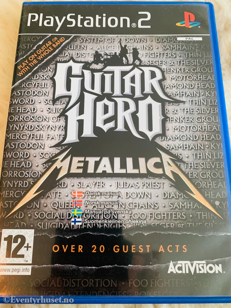 Guitar Hero Metallica. PS2.