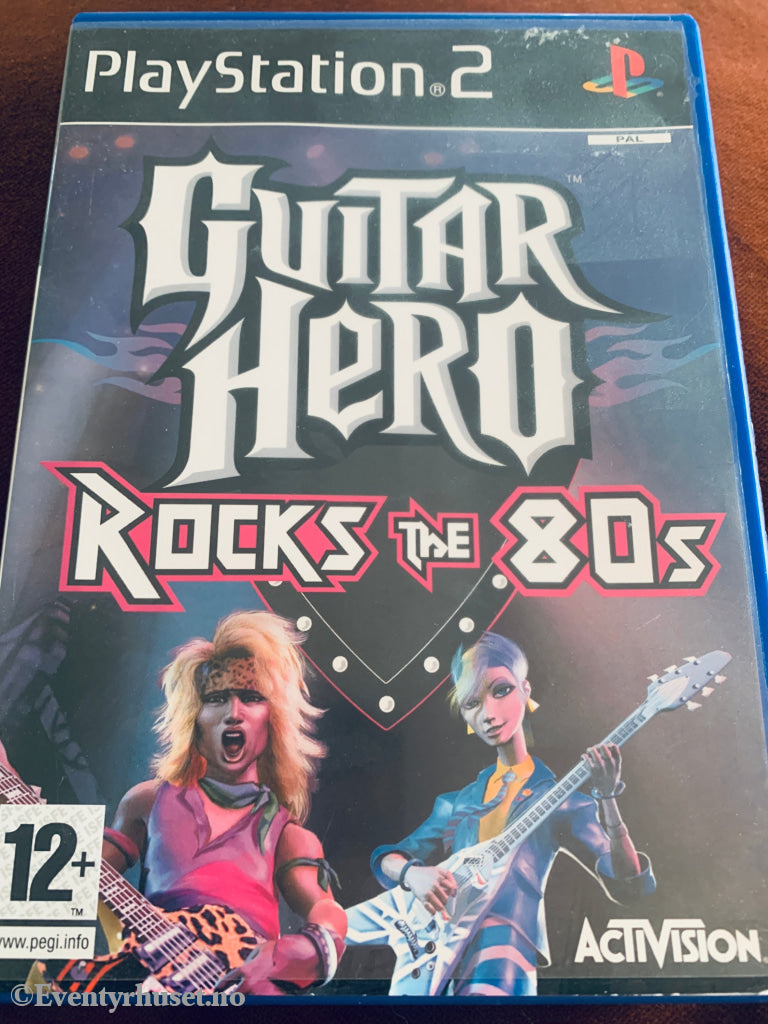 Guitar Hero: Rocks the 80s . PS2