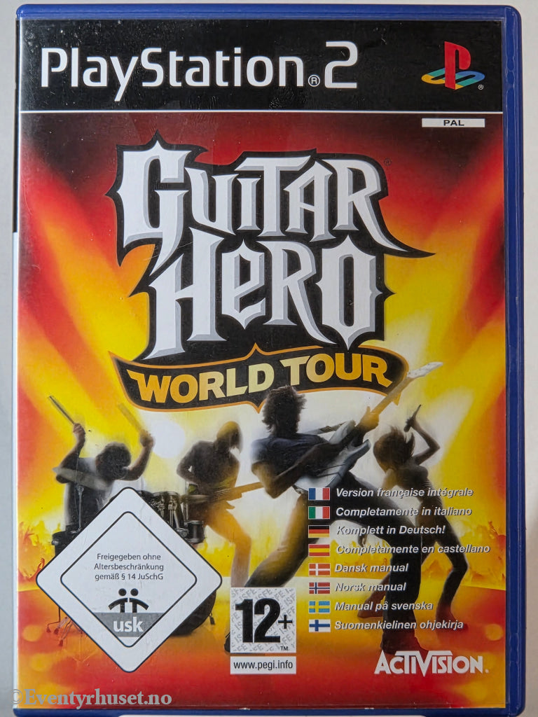 Guitar Hero: World Tour . PS2.