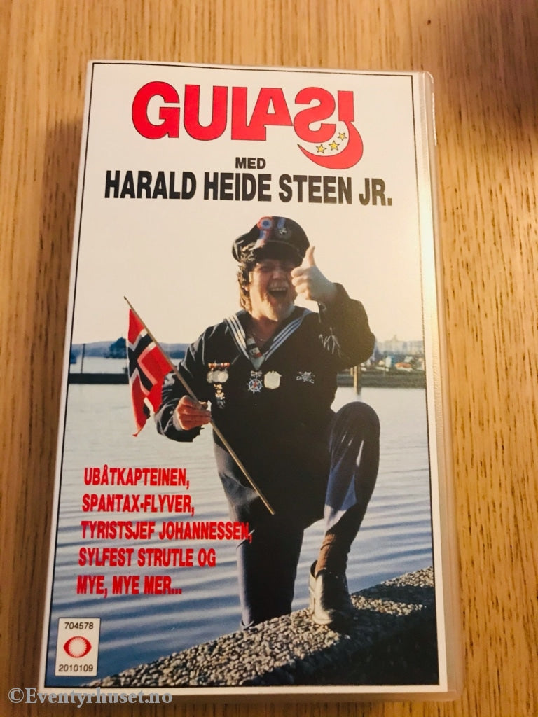 Gulasj Med Harald Heide Steen Jr. 1992. Vhs. Vhs
