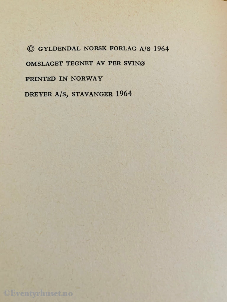 Gulle Brun. 1964. God Dag - Og Takk For Sist. (Gyldendals Gode Pikebøker). Fortelling