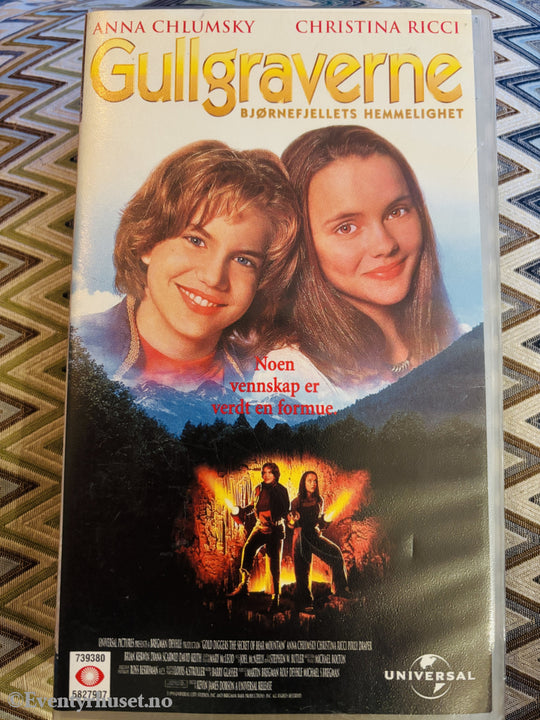 Gullgraverne – Bjørnefjelllets hemmelighet. VHS.