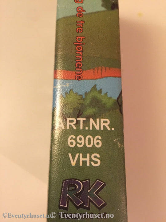 Gullhår Og De Tre Bjørnene. Vhs. Vhs