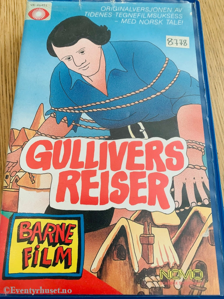 Gullivers Reiser. Vhs Big Box.