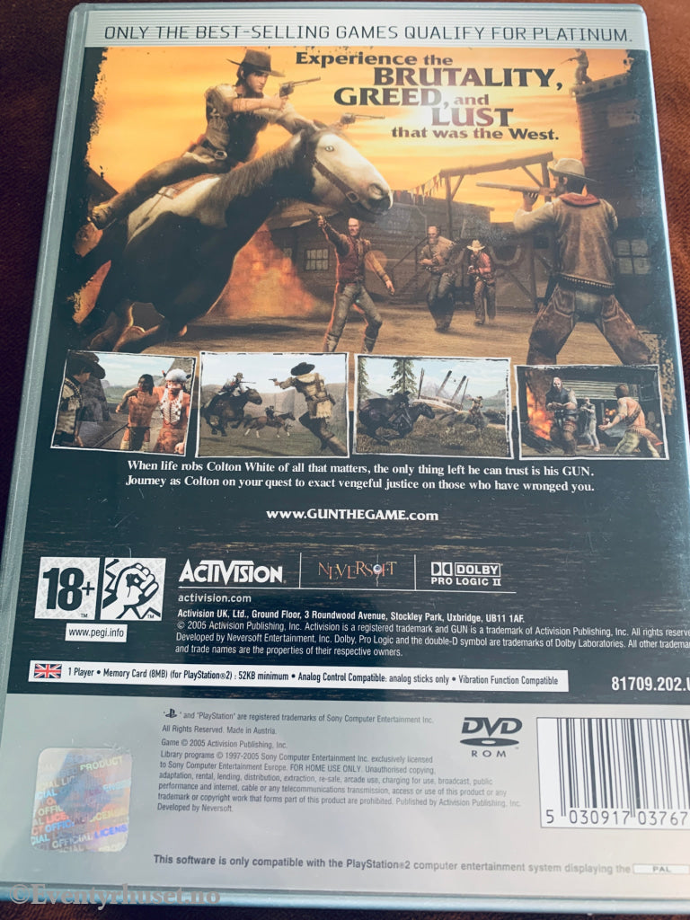 GUN . PS2
