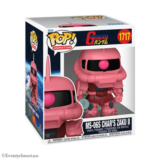 Gundam Oversized POP! Vinyl Figure CHARS ZAKU II 15 cm Collectibles