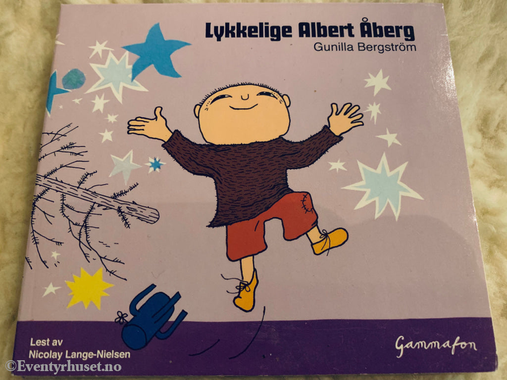 Gunilla Bergström. 1972/2010. Lykkelige Albert Åberg. Cd. Cd