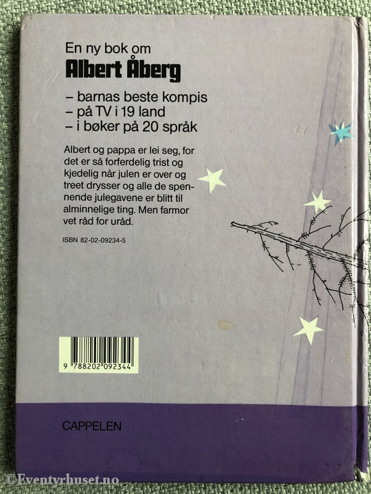 Gunilla Bergström. 1985. Lykkelige Albert Åberg. Førsteutgave. Fortelling