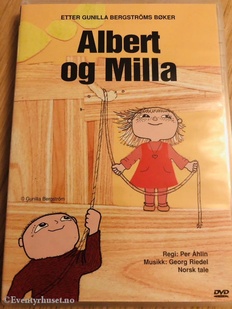 Gunilla Bergström. 2003. Albert Og Milla. Dvd. Dvd