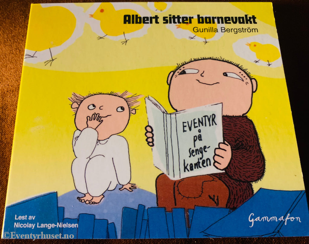 Gunilla Bergström. Albert Sitter Barnevakt. Lydbok På Cd. Cd