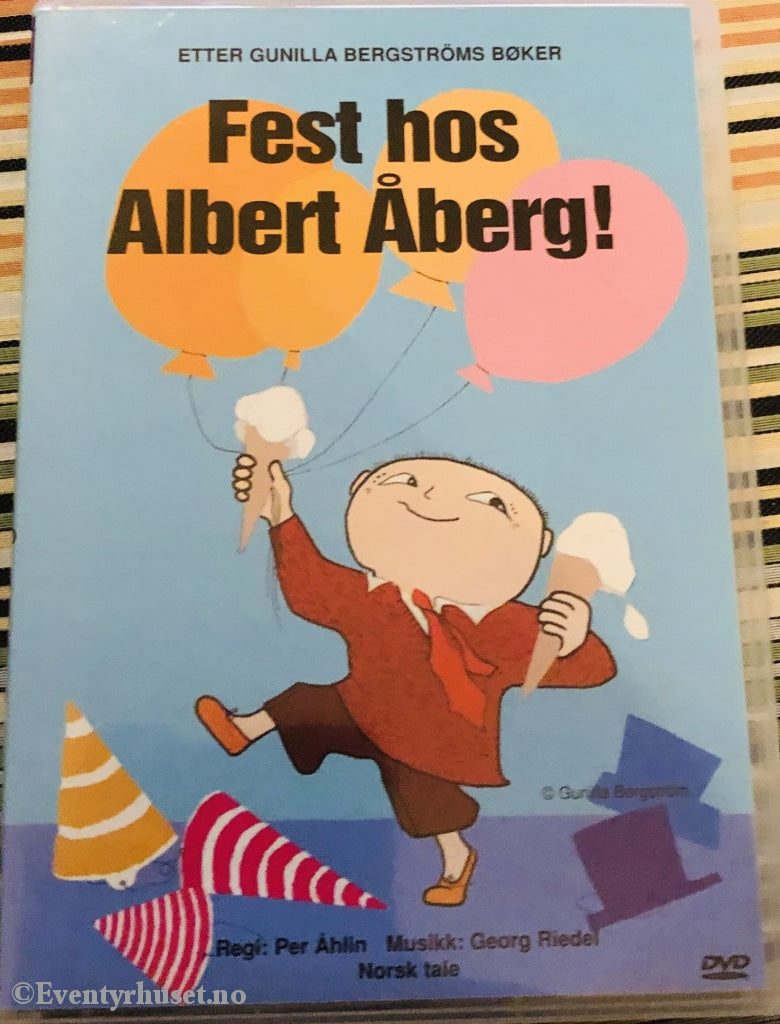 Gunilla Bergström. Fest Hos Albert Åberg! Dvd. Dvd