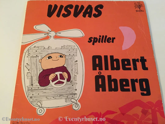 Gunilla Bergstrøm. 1981. Albert Åberg. Visvas Spiller. Lp. Lp Plate