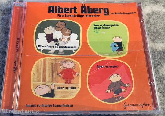 Gunilla Bergstrøm. Albert Åberg - 4 Forskjellige Historier. Lydbok På Cd.