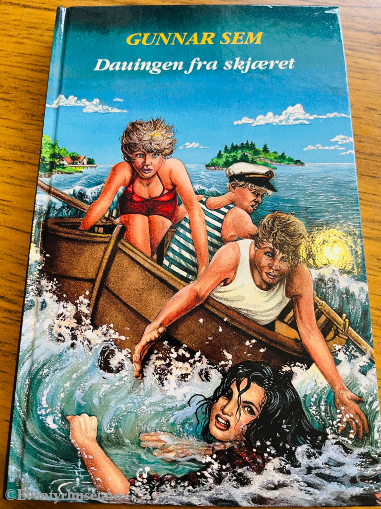 Gunnar Sem. 1980-tallet. Dauingen fra skjæret. Bok.