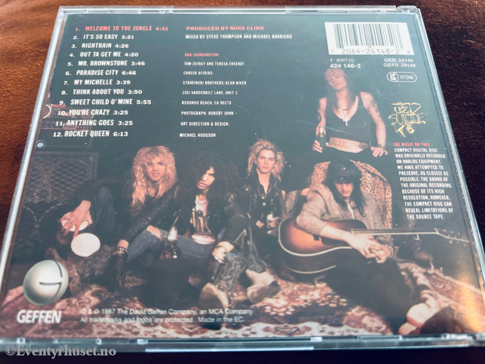 Guns N' Roses - Appetite for Destruction. CD.