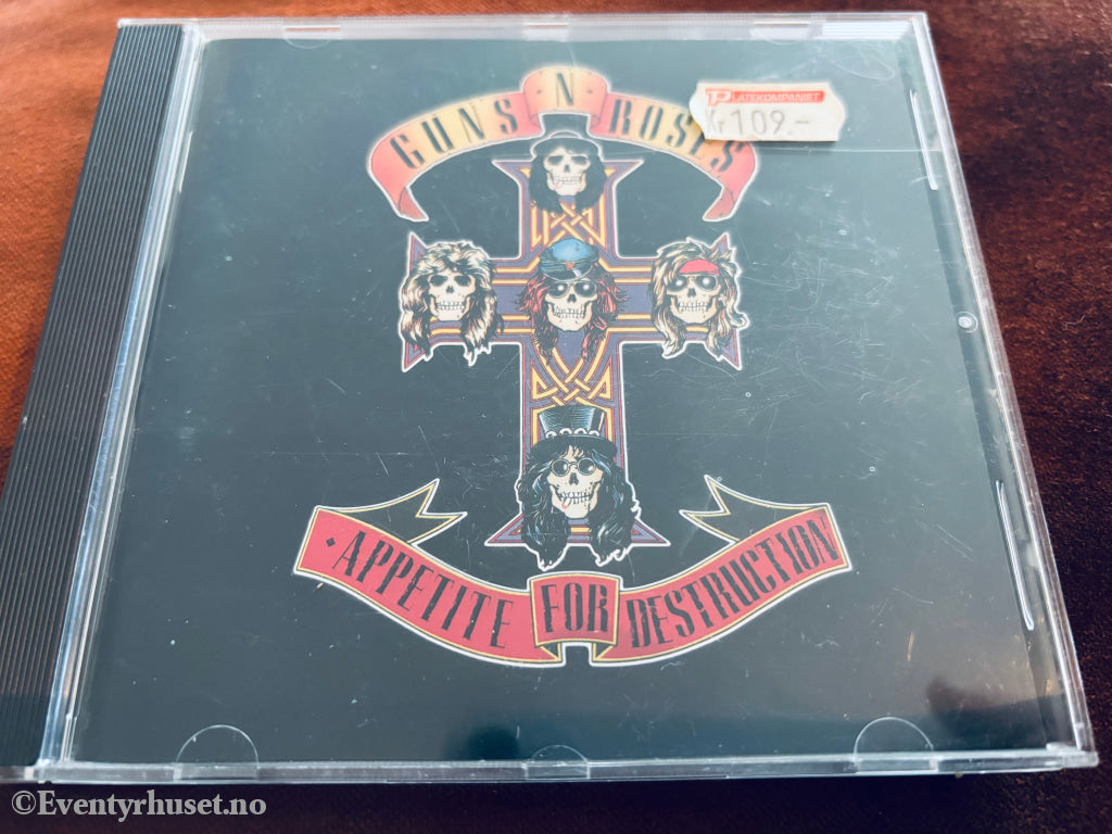 Guns N' Roses - Appetite for Destruction. CD.