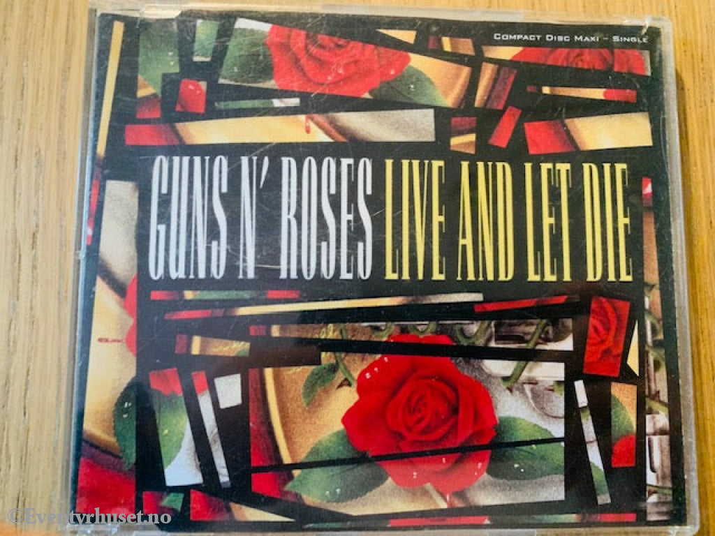 Guns N´ Roses. Live And Let Die. 1991. Cd. Cd