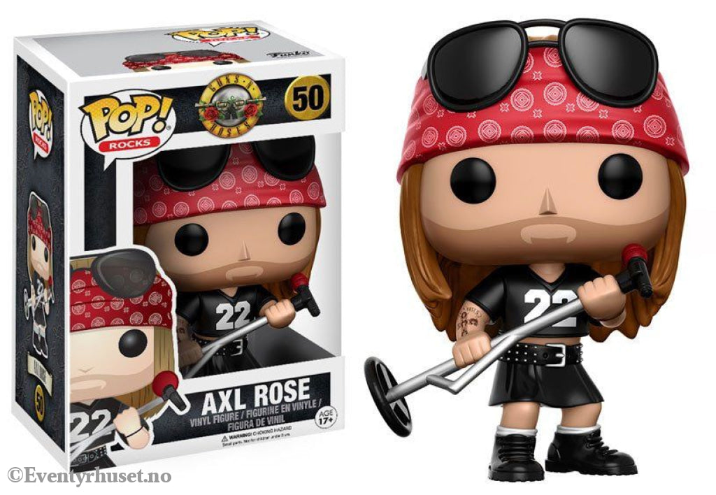 Guns N´ Roses POP! Rocks Vinyl Figure Axl Rose 9 cm Collectibles