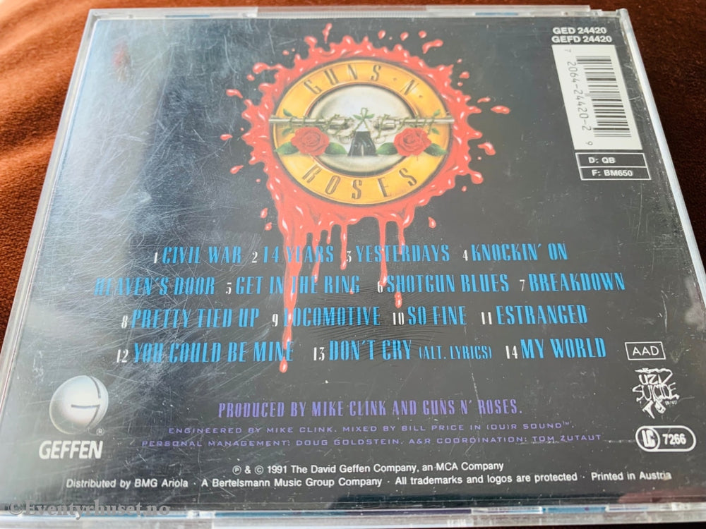 Guns N` Roses - Use Your Ilusion Ii. 1991. Cd. Cd