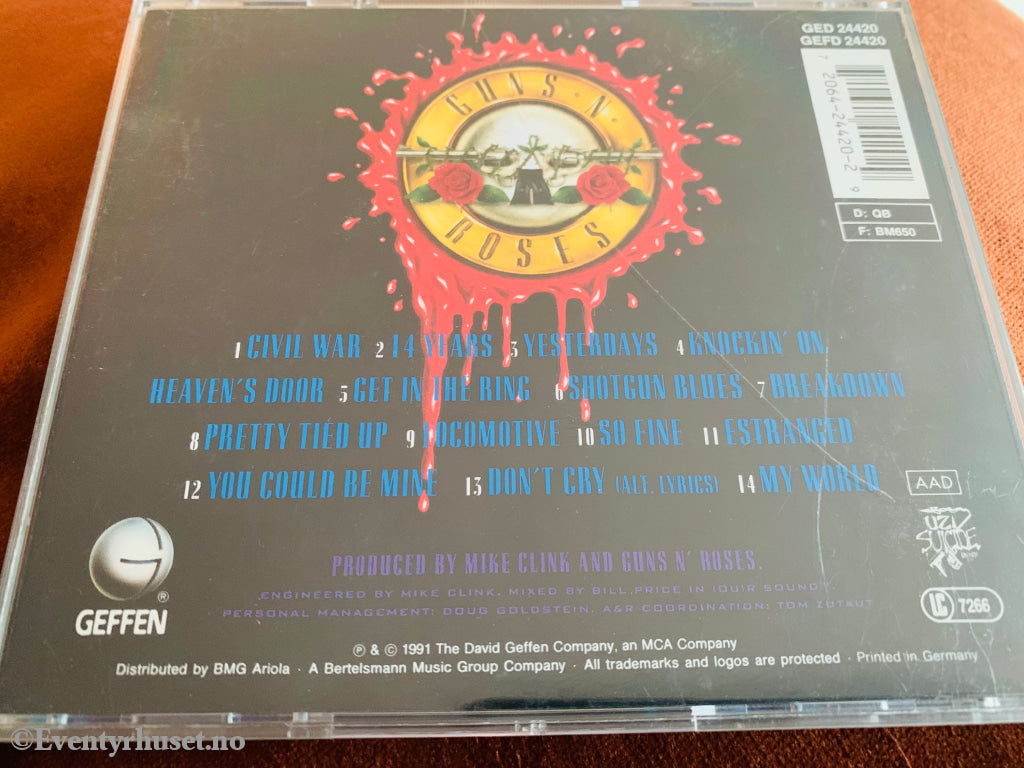 Guns N` Roses - Use Your Ilusion Ii. 1991. Cd. Cd