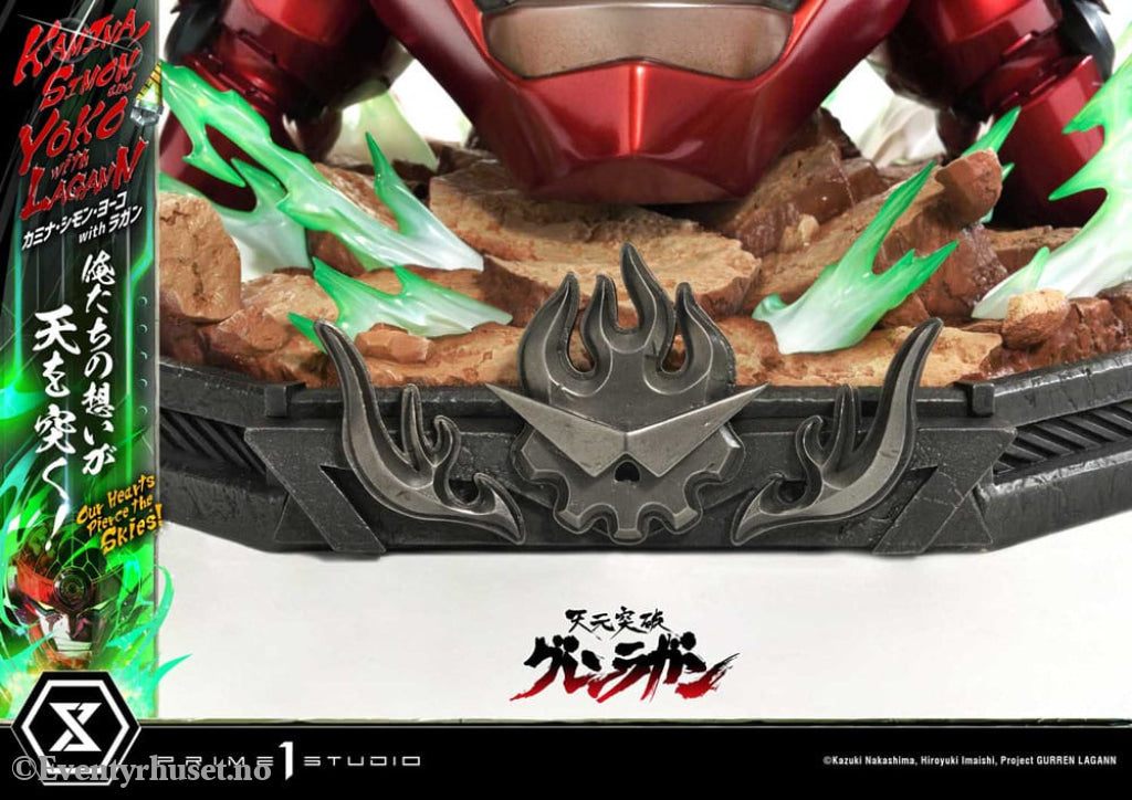 Gurren Lagann Ultimate Premium Masterline Series Statue 1/4 Kamina Simon & Yoko with Lagann 97 cm Manga & Anime