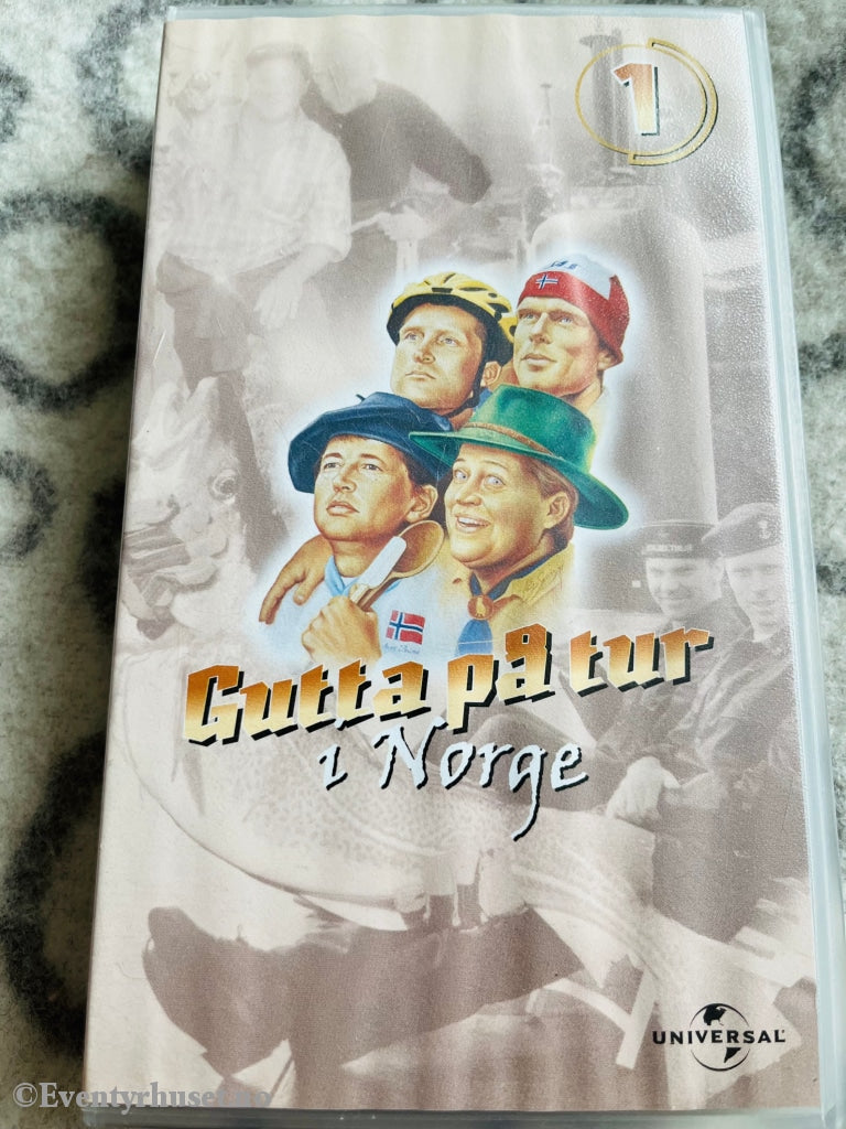 Gutta På Tur (Tv2). Vol. 1. 1996-2000. Vhs. Vhs