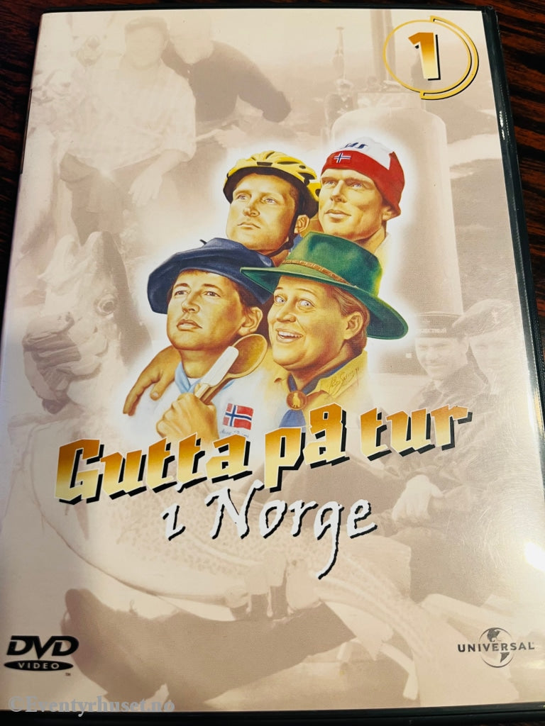 Gutta På Tur (Tv2) Vol. 1. 2001. Dvd. Dvd