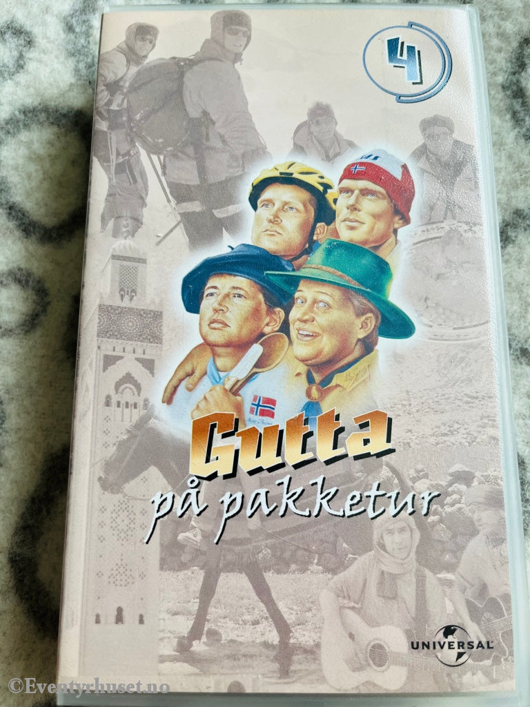 Gutta På Tur (Tv2). Vol. 4. 1996-2000. Vhs. Vhs