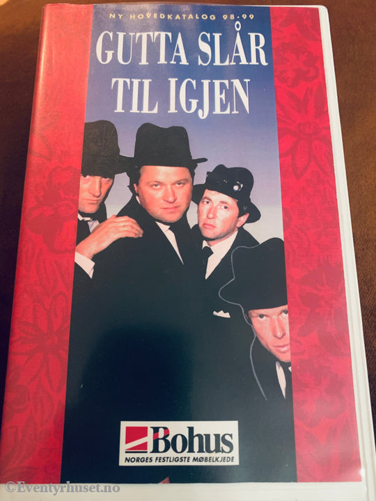 Gutta Slår Til Igjen. VHS Big Box.