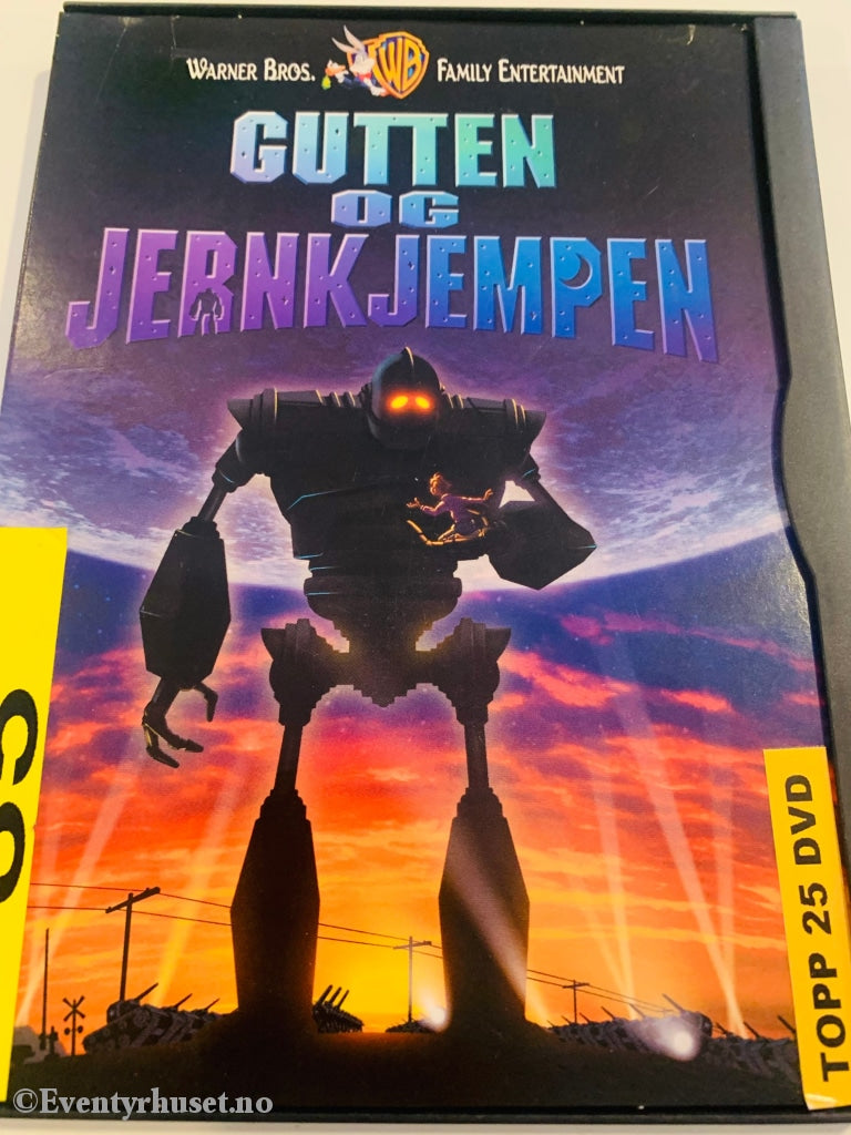 Gutten Og Jernkjempen. 2004. Dvd Snapcase.