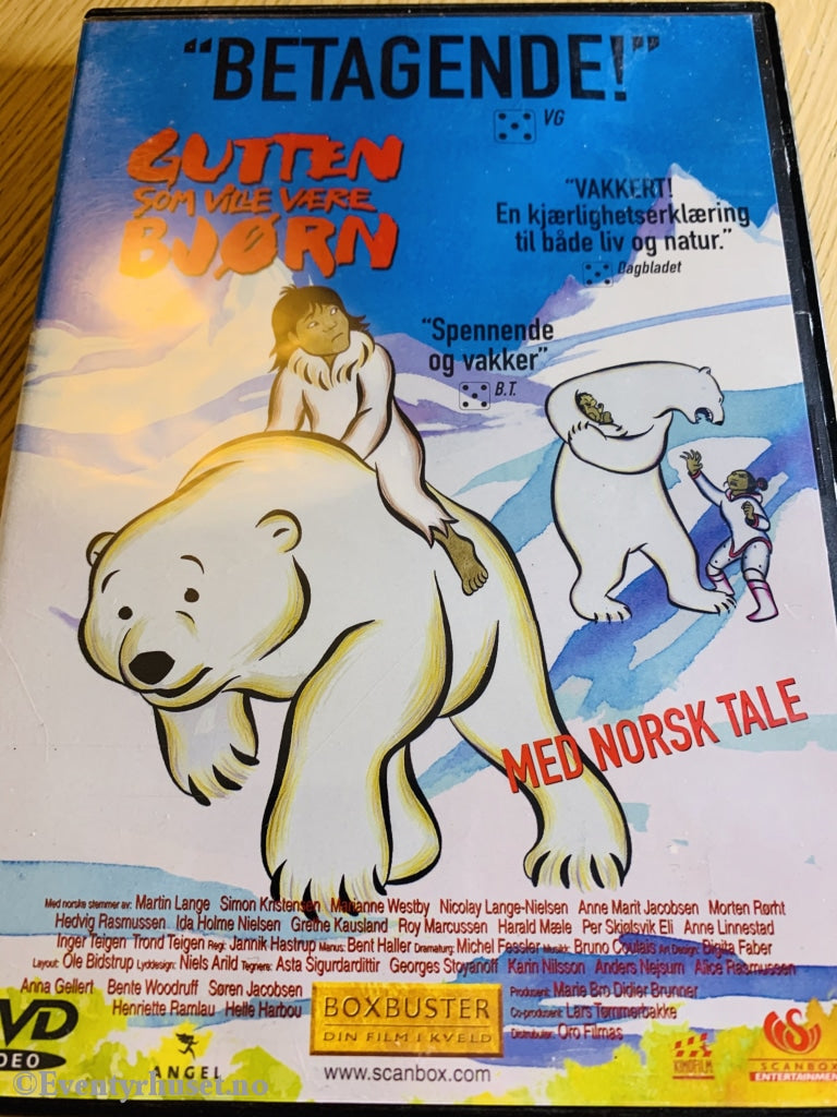 Gutten Som Ville Være Bjørn. 2002. Dvd. Dvd