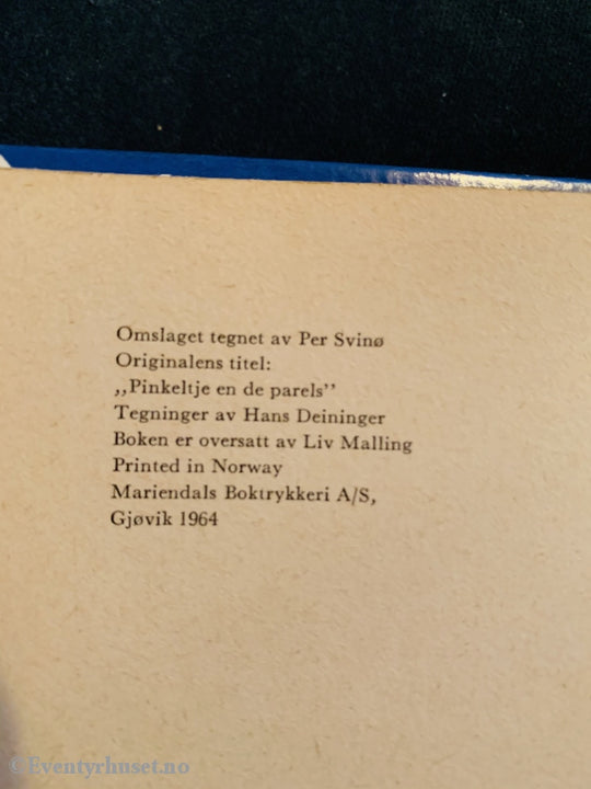 Gyldendals Gode Barnebøker (Ggb): Dick Laan. 1964. Knøtt Som Perledykker. Fortelling