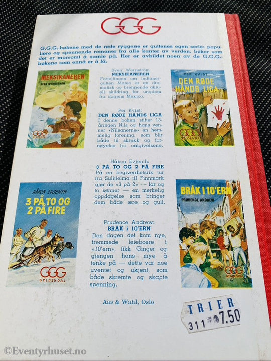 Gyldendals Gode Guttebøker (Ggg): Sven Wernström. 1963/66. Meksikaneren. Fortelling