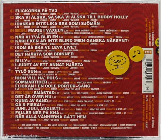 Gyllene Tider. 1994. Samtliga Hits. Musikk-CD.