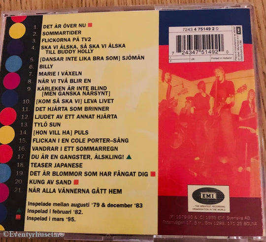 Gyllene Tider Halmstads Pärlor / Samtliga Hits! 197995. Cd. Cd