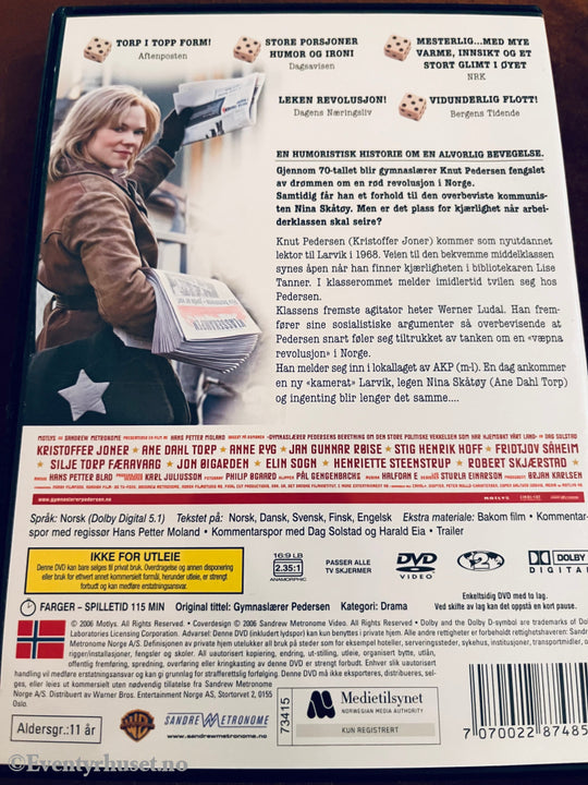 Gymnaslærer Pedersen. 2006. Dvd. Dvd