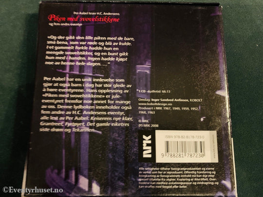 H. C. Andersen. 1967/2008. Per Aabel Leser Piken Med Svovelstikkene Og Andre Eventyr. Lydbok På