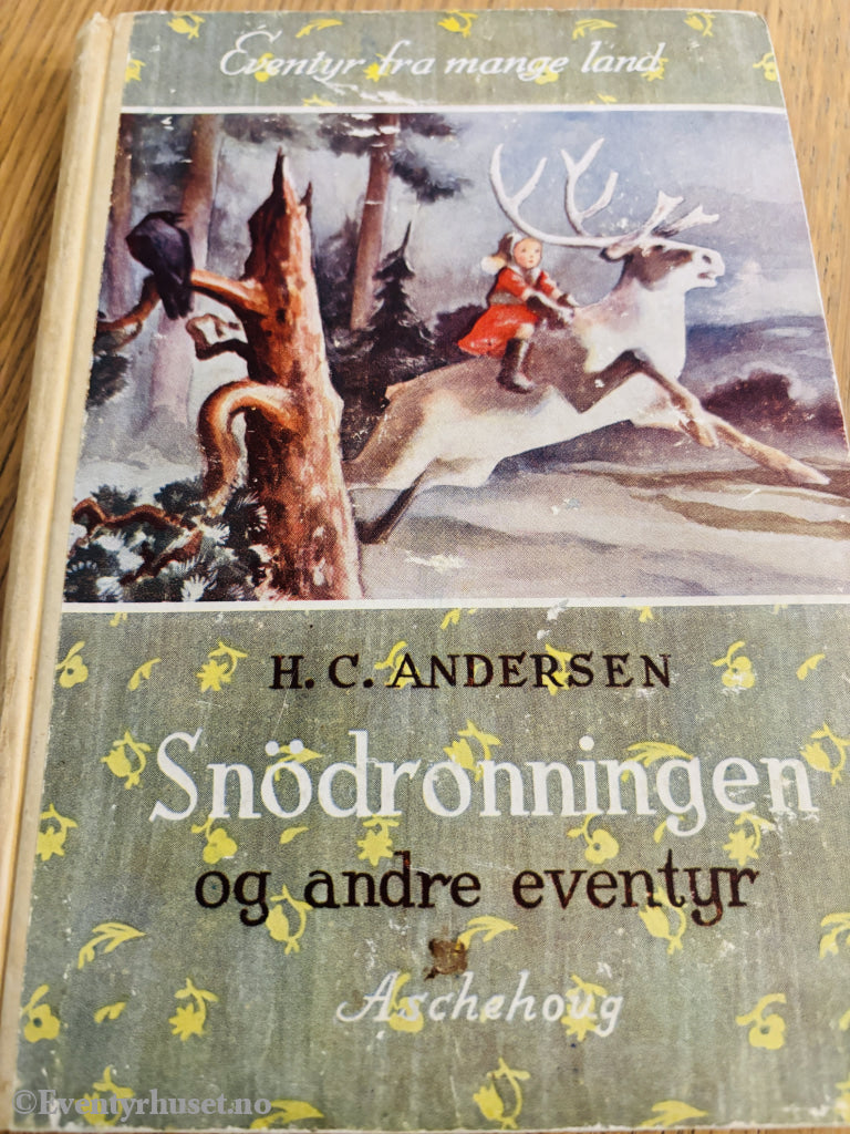H. C. Andersen. Snødronningen og andre eventyr. Bok.