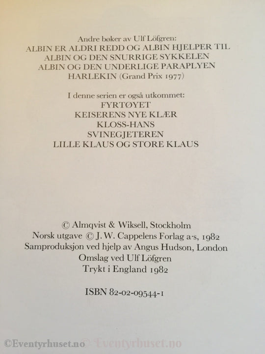 H. C. Andersen. 1982. Det Far Gjør Er Alltid Det Rette. Eventyrbok